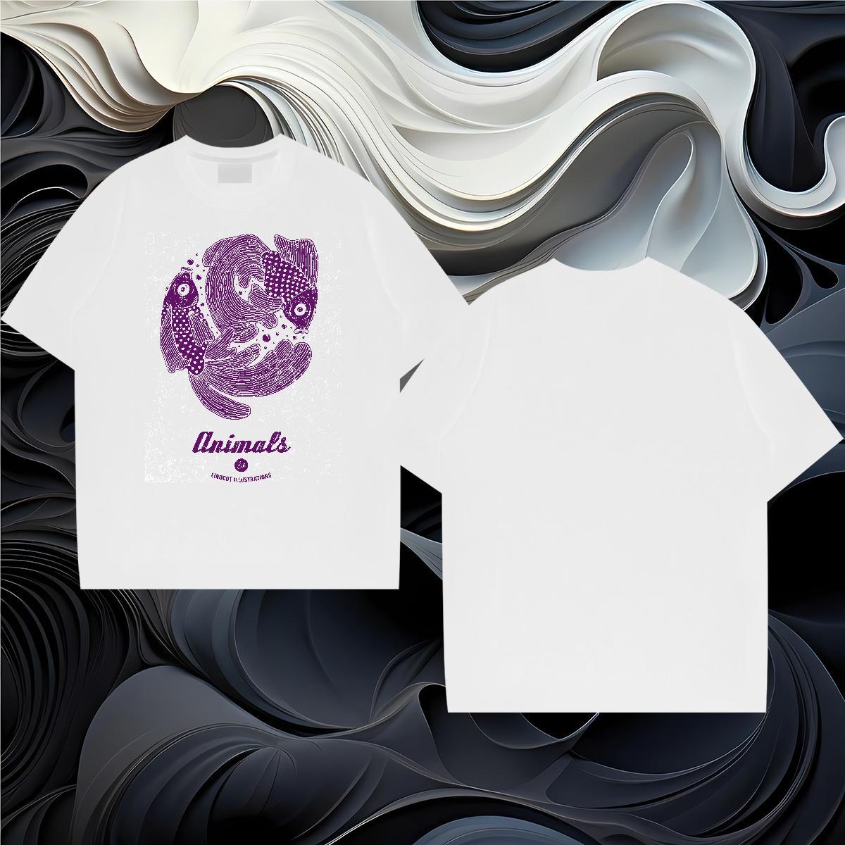 Factory Direct T Shirts Men 230g 100% Cotton Street Casual Top Tees Breathable Short Sleeve Classic Tshirt for Man Woman Customized