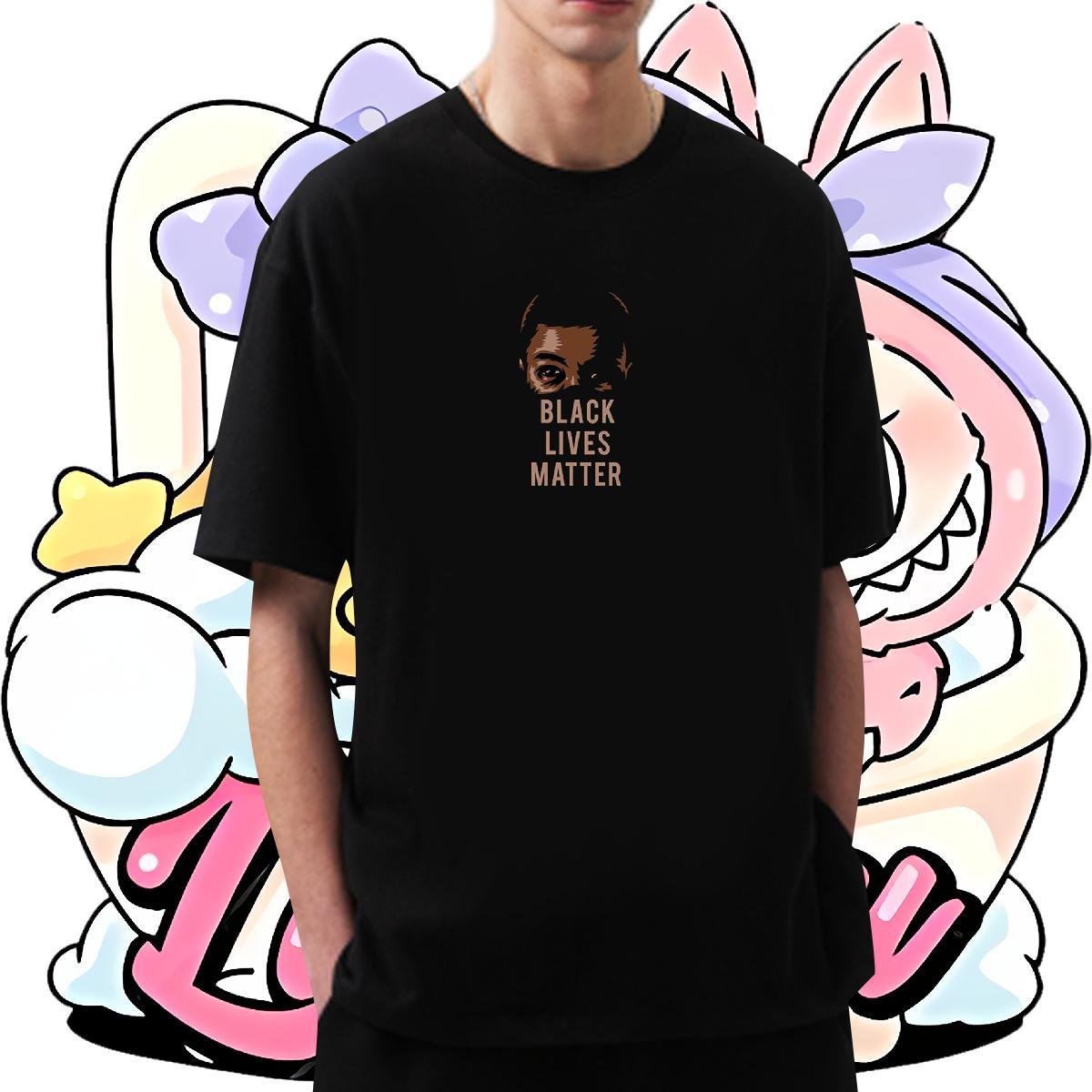 Free Shipping Men Tshirts 230g Cotton Casual letter DIY Printed Breathable Short Sleeve Classic T Shirts Men Top Tees