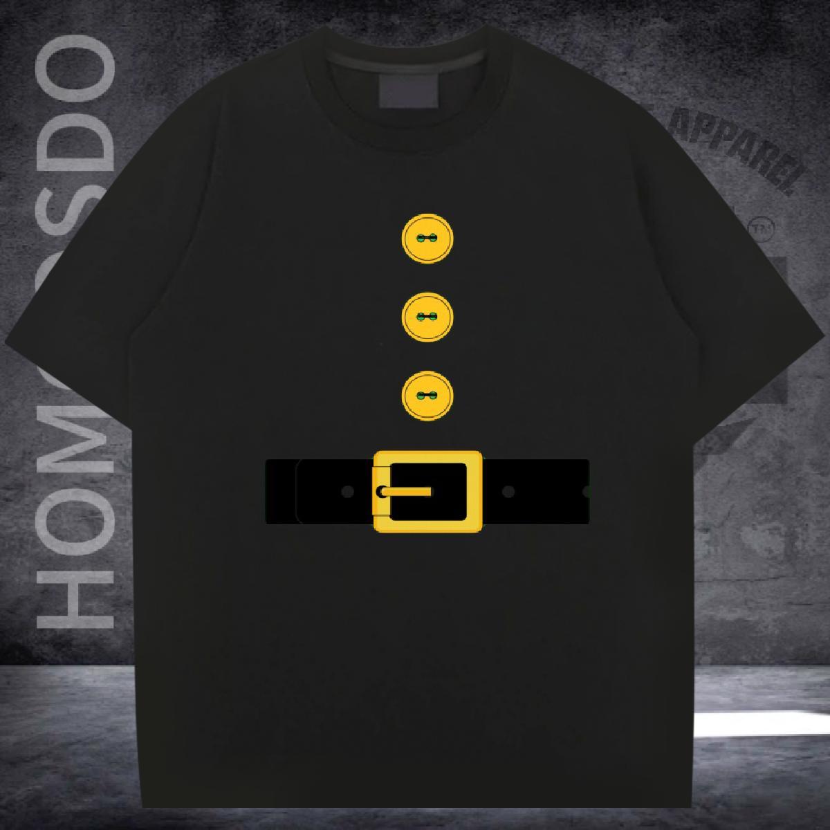 Stylist T Shirt For Man 230g Pure Cotton Christmas Casual Daily Wear Tops Shirt Breathable Cool Design Men Clothes T-Shirt Custom Cartoon