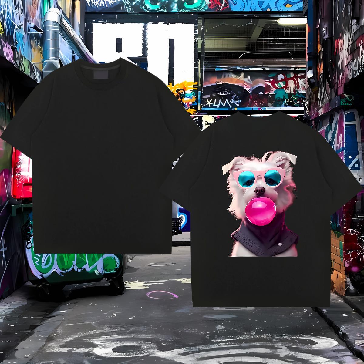 Classic T-Shirts for Men 230g 100% Cotton Sport Clothings Round Neck Short Sleeve Soft Men Tops Tees Graphic