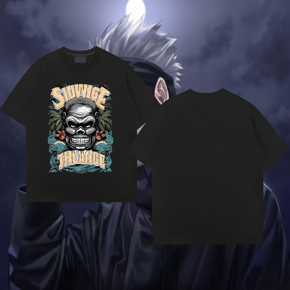 Designer Fashion T shirt 230g 100% Cotton chimpanzee Casual Top Tees Short Sleeve Soft TOP Quality Men Tshirts Customized Print