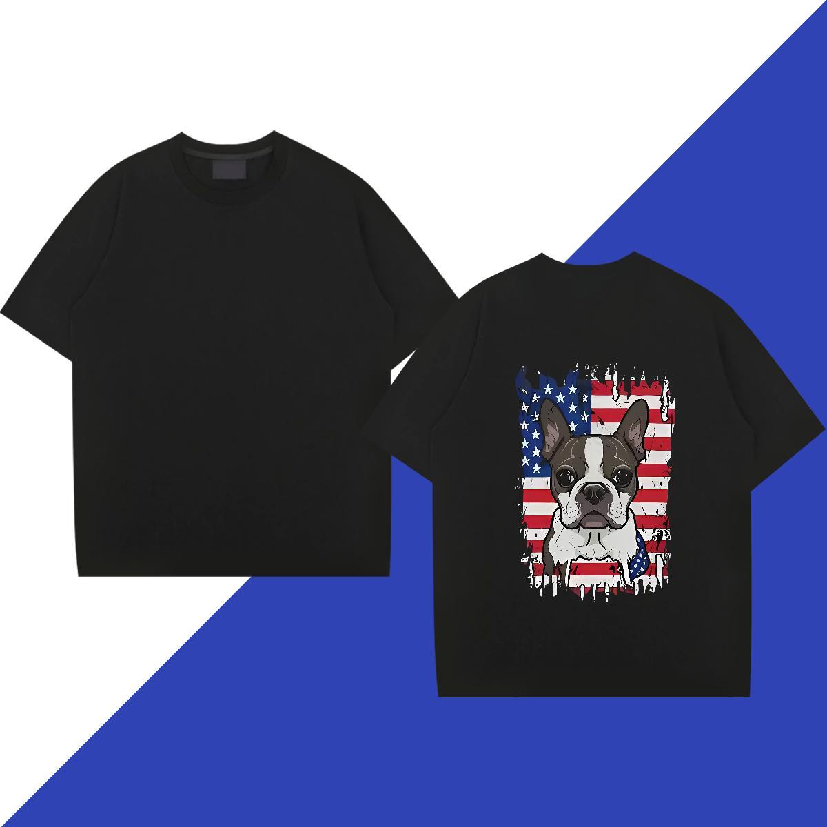 New Arrival T-Shirts for Men 230g Cotton Sports Casual Tees Breathable Crew Neck Popular Mens Tshirts Custom Anime