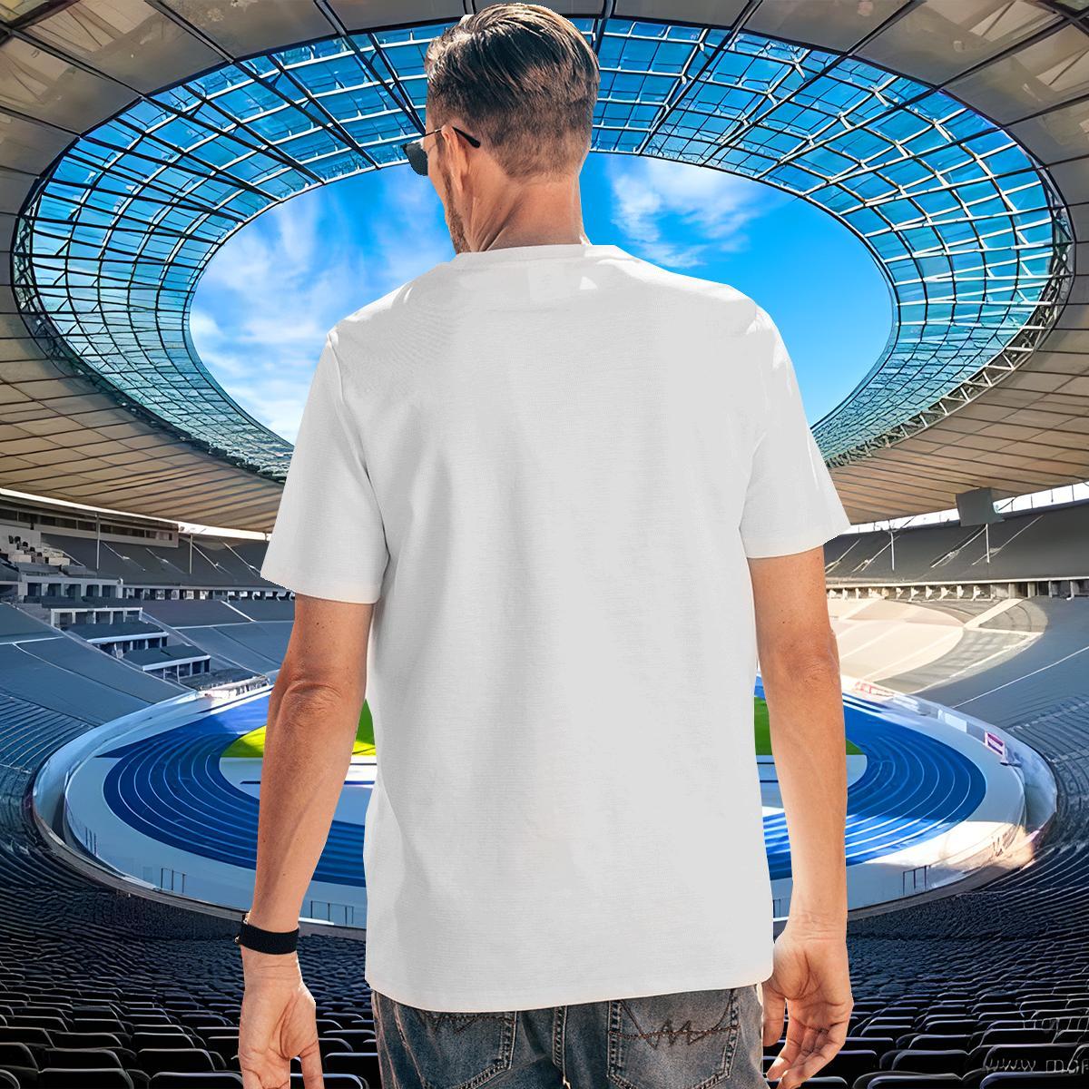 Free Shipping T Shirts Men tiger Breathable Crew Neck Street Wear Custom Printing 230g Cotton Men Tees Customized Tops Tees