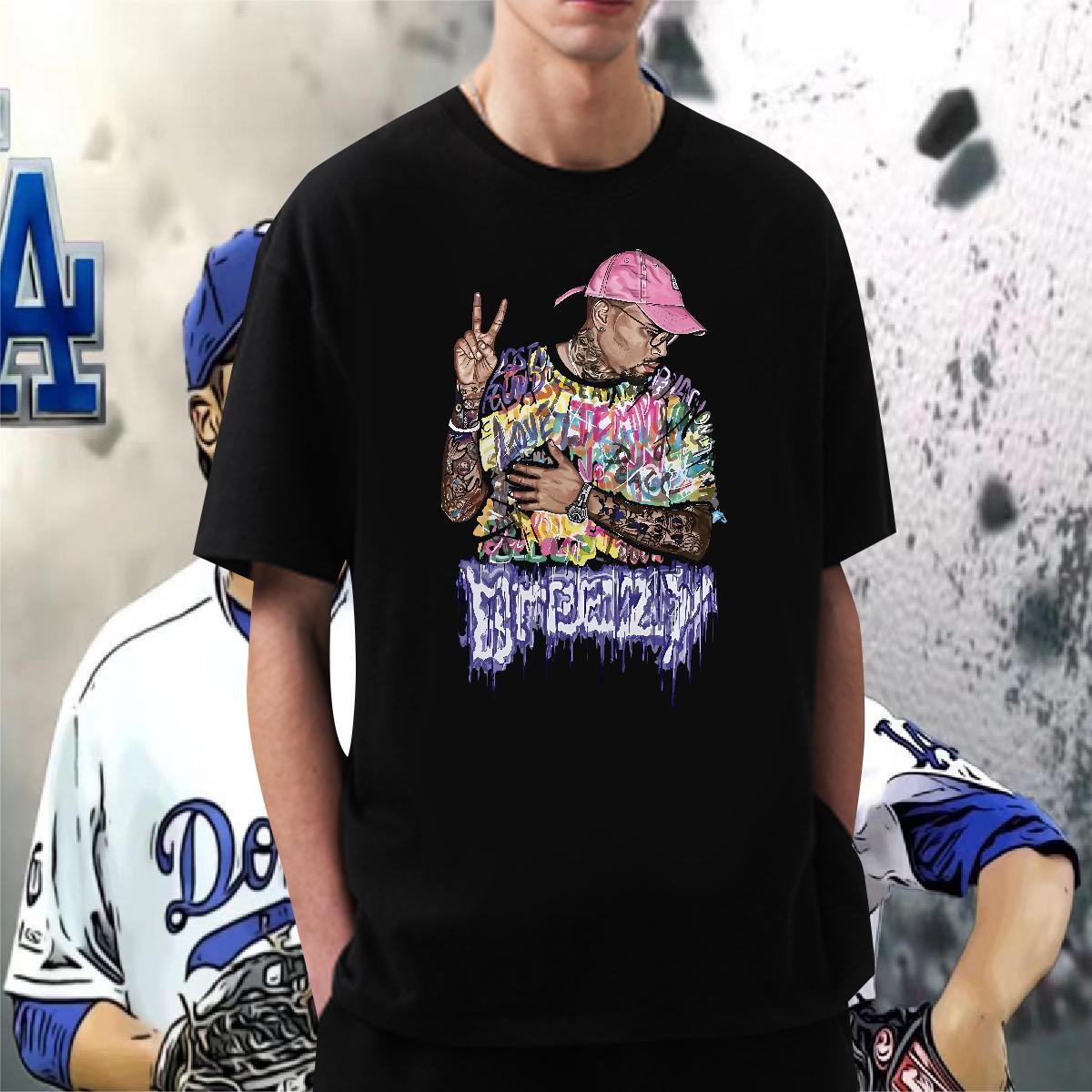 T Shirts Men 230g Pure Cotton hiphop Hip Hop Short Sleeve Soft Anime Tshirts Free Shipping Popular Clothings