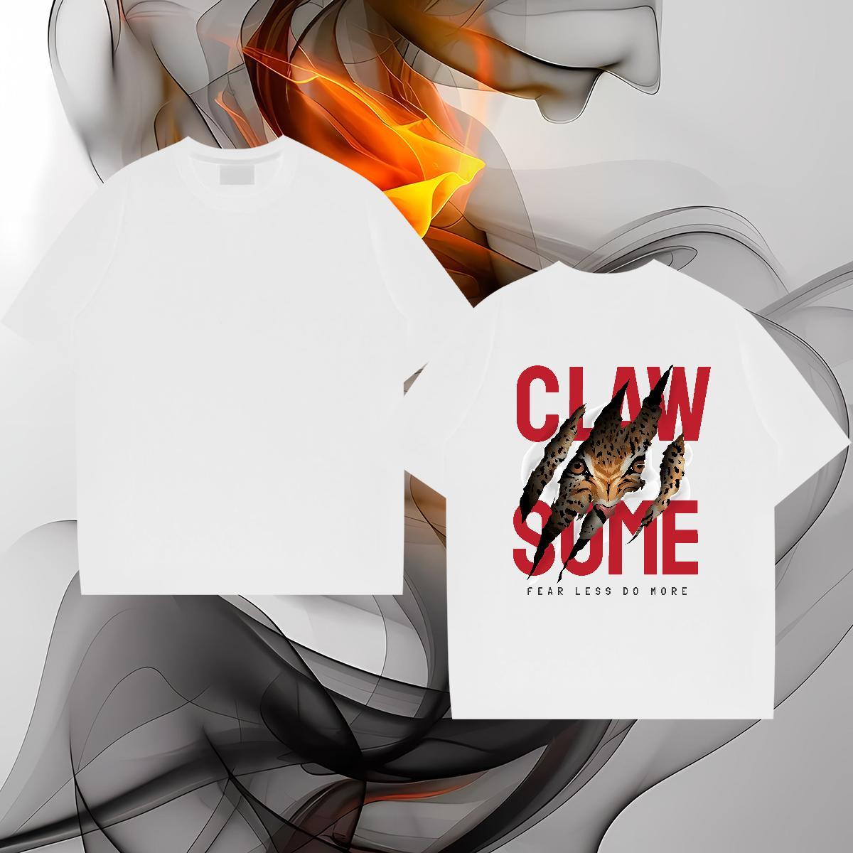 Fashion New Man T Shirts 230g 100% Cotton Outdoor Wear Breathable Crew Neck Cool Couples T Shirts Custom Printed