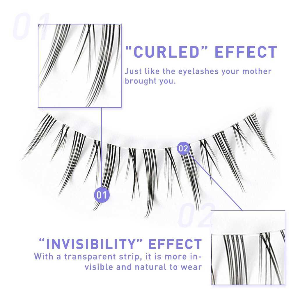 3D eyelash pre made fan A/M shape spiral cluster eyelash mixing expansion personal makeup super natural Wispy DIY pre made Peduncle W240803