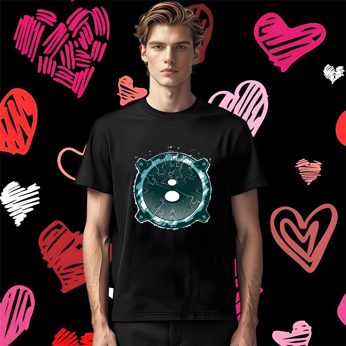 2024 Designer Men T Shirts ET Wear 230g Cotton High Street Hip Hop Unisex Custom Print Plus Size Pure Cotton Men Tops Tees