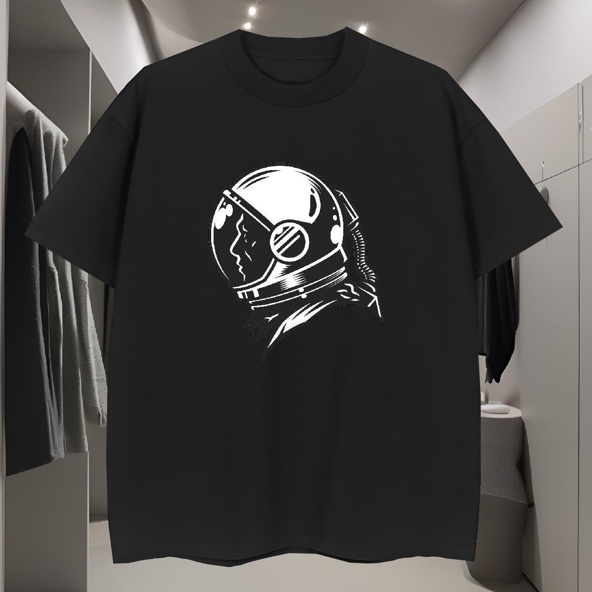 T shirt 230g Cotton universe Hip Hop Street Breathable Soft Customized Print Couples T Shirts Casual New Designer Wear