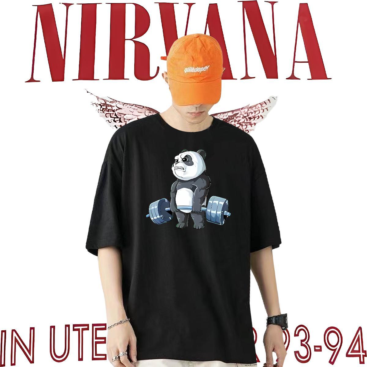 2024 DIY T Shirt For Man 230g Cotton Daily Wear Tee Shirt Short Sleeve Soft Classic Tshirts Black White