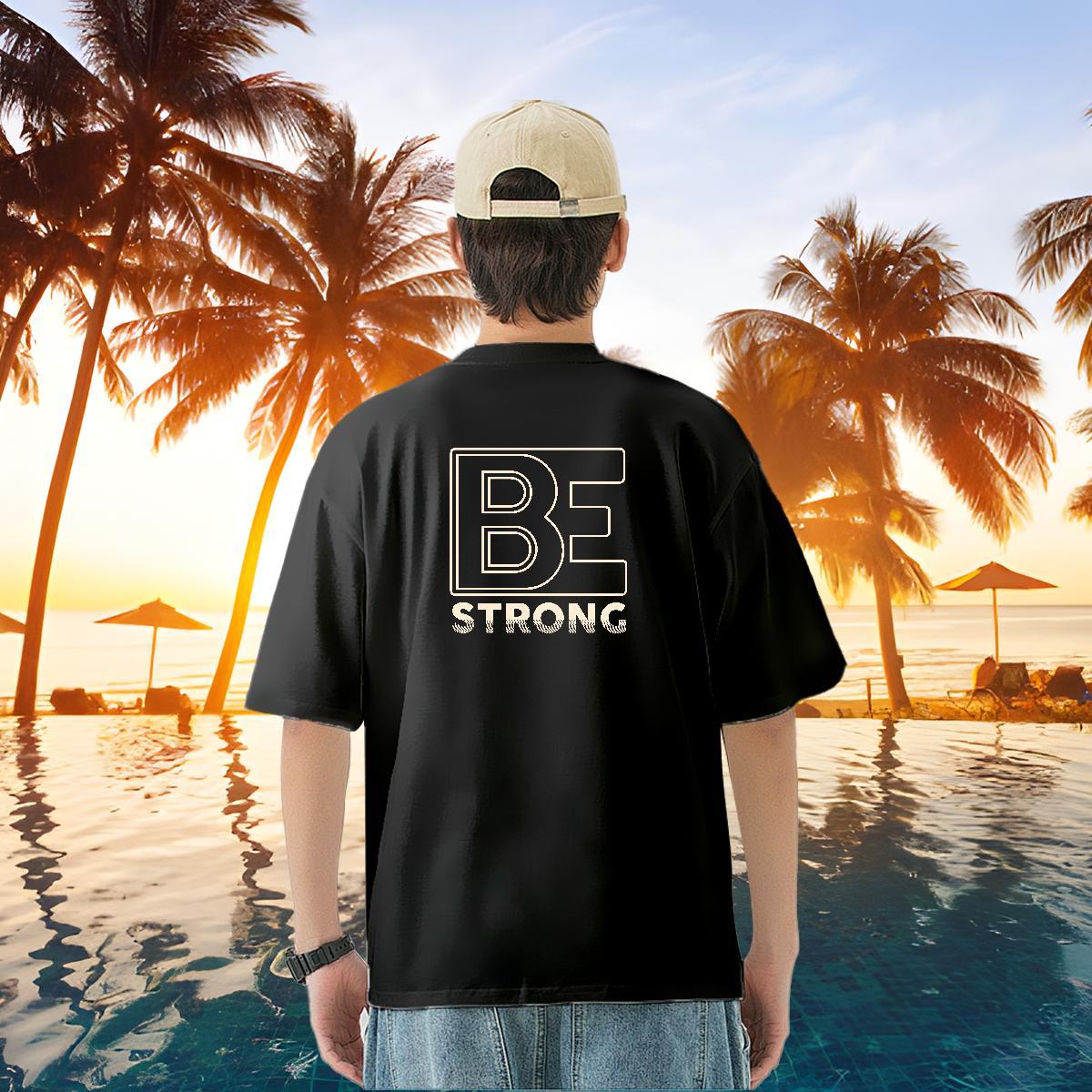 Custom Men T Shirts letter Tops Tees 230g Pure Cotton Sports Casual Wholesale Custom Big Size Breathable Short Sleeve Men Tops Tees
