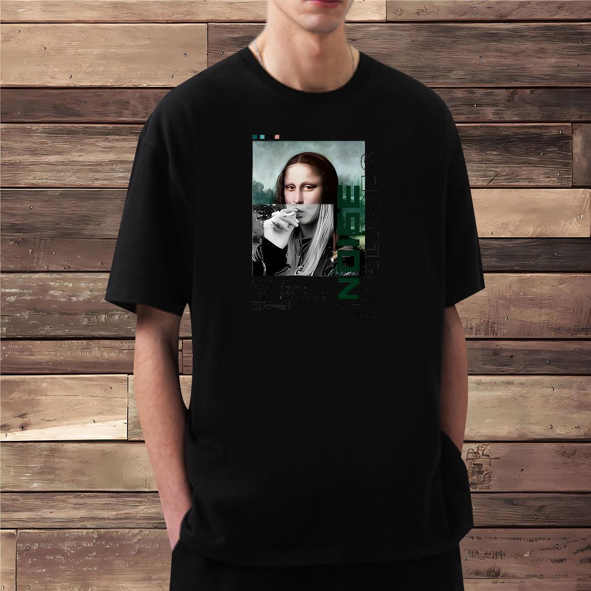 T-Shirts for Men 100% Cotton 230g person Daily Outfit Breathable Short Sleeve Customized Print Tshirt for Man Woman Designer Classic Tee Shirt