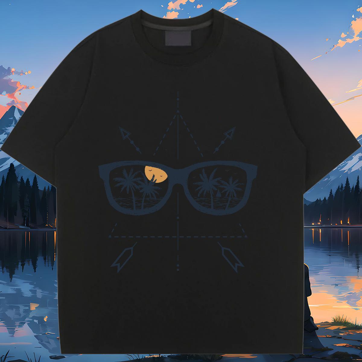 Female T shirt Short sleeve Soft Unisex Tshirts Anime Oversized sun Summer Casual 100% Cotton 230g Factory Direct Clothes Shirt