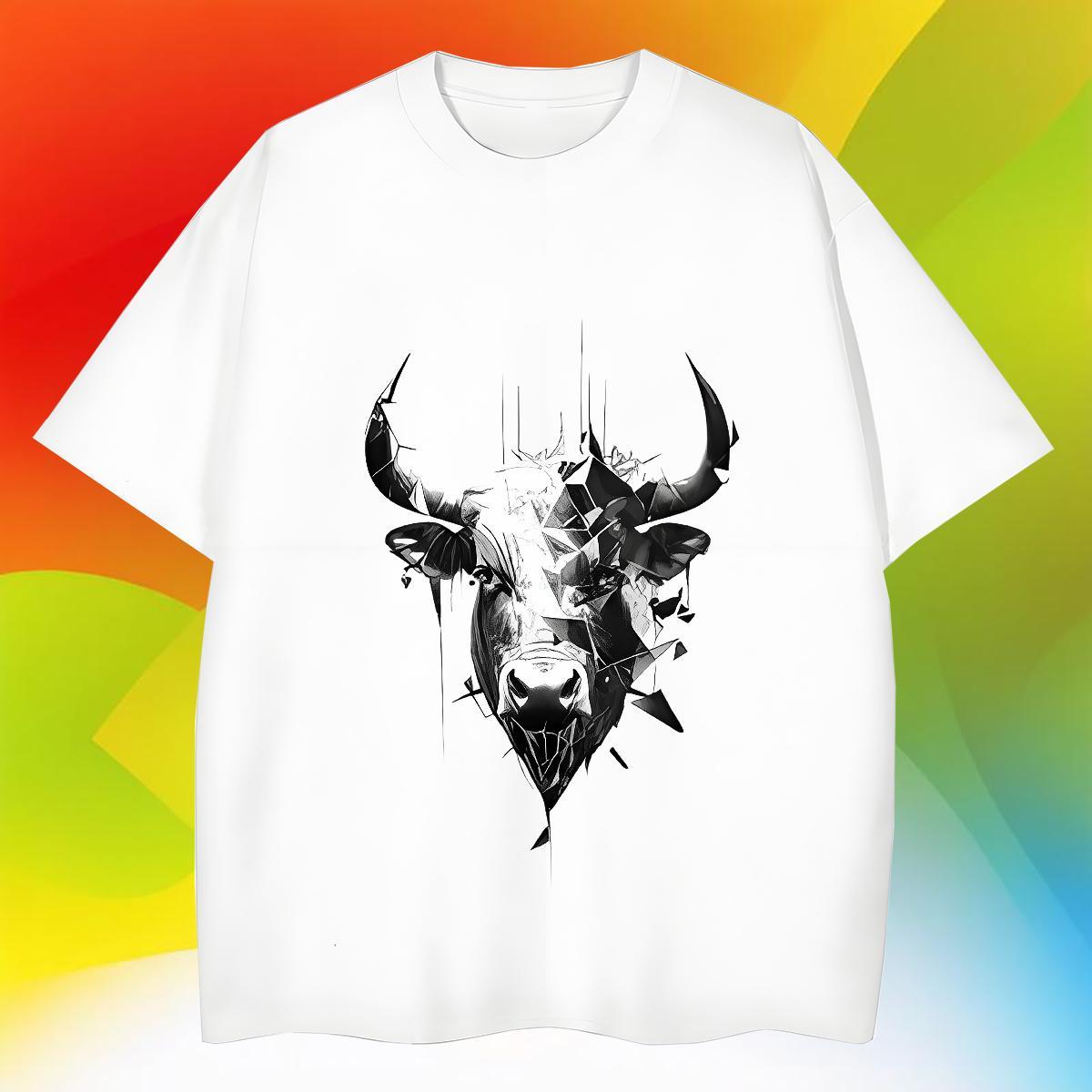 High Quality Couples T Shirts 100% Cotton 230g Sport cow DIY Round Neck Short Sleeve Fashion Design T shirt Top Tees