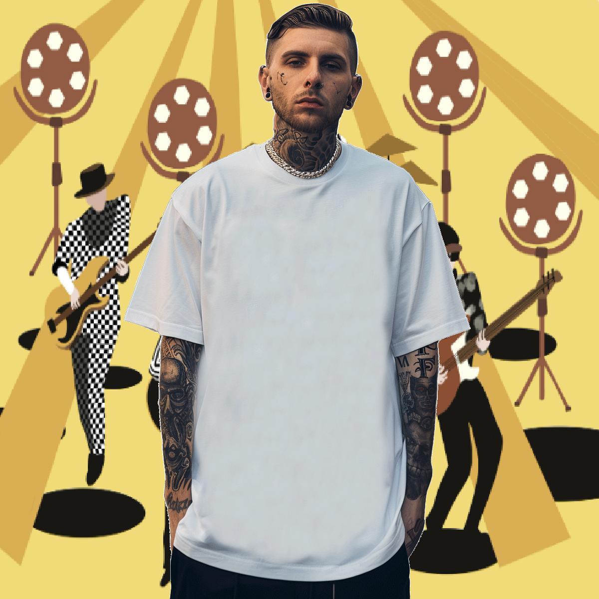 Stylist Tshirts 230g Cotton Sport heart Crew Neck Man T Shirts Comfortable Custom Printing Top Tees