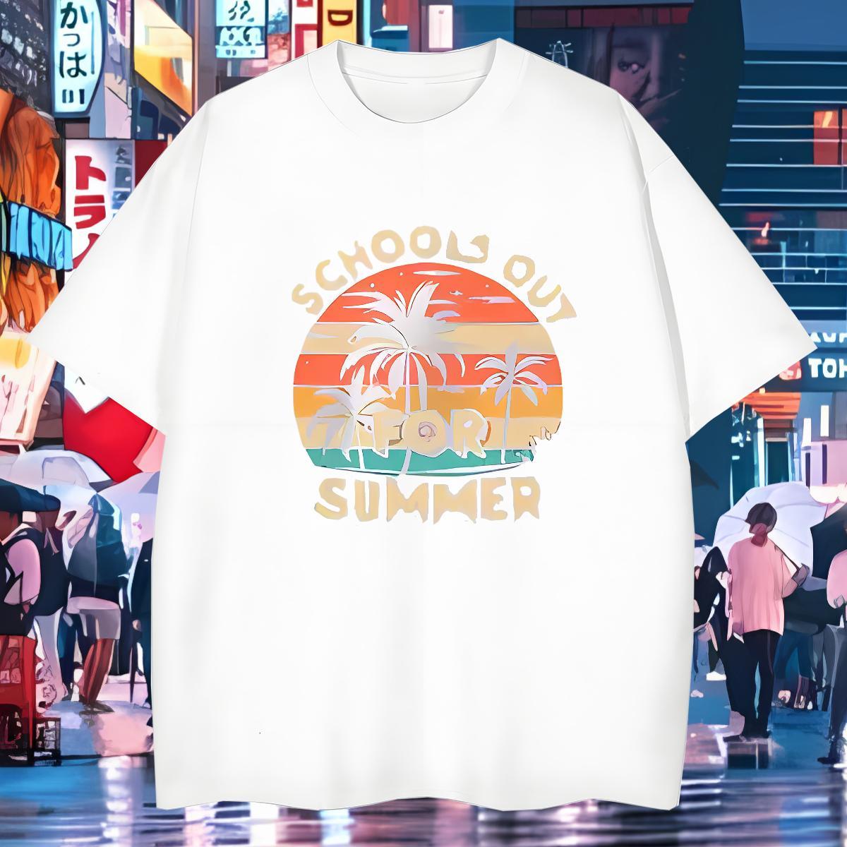 2024 Mens T Shirts 230g 100% Cotton beach Spring Summer Tops Tees Breathable Popular Tshirts Custom Printed