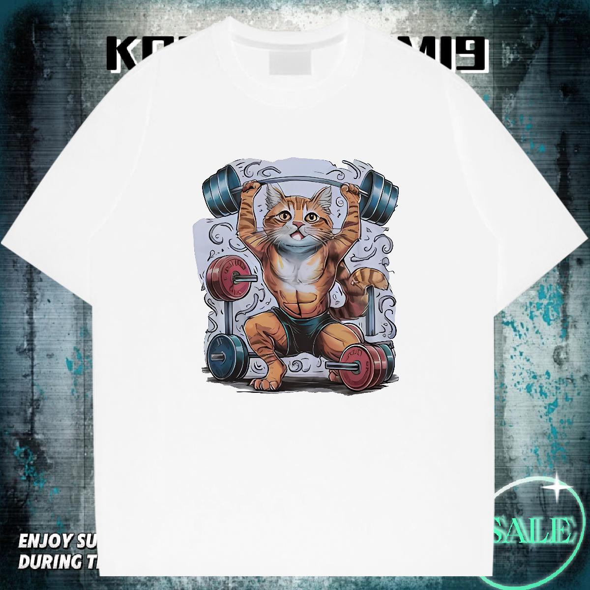 Wholesale Mens Tshirts 230g Cotton Street Casual strong Black Oversized Breathable Short Sleeve DIY Customized T-Shirts Top Tees