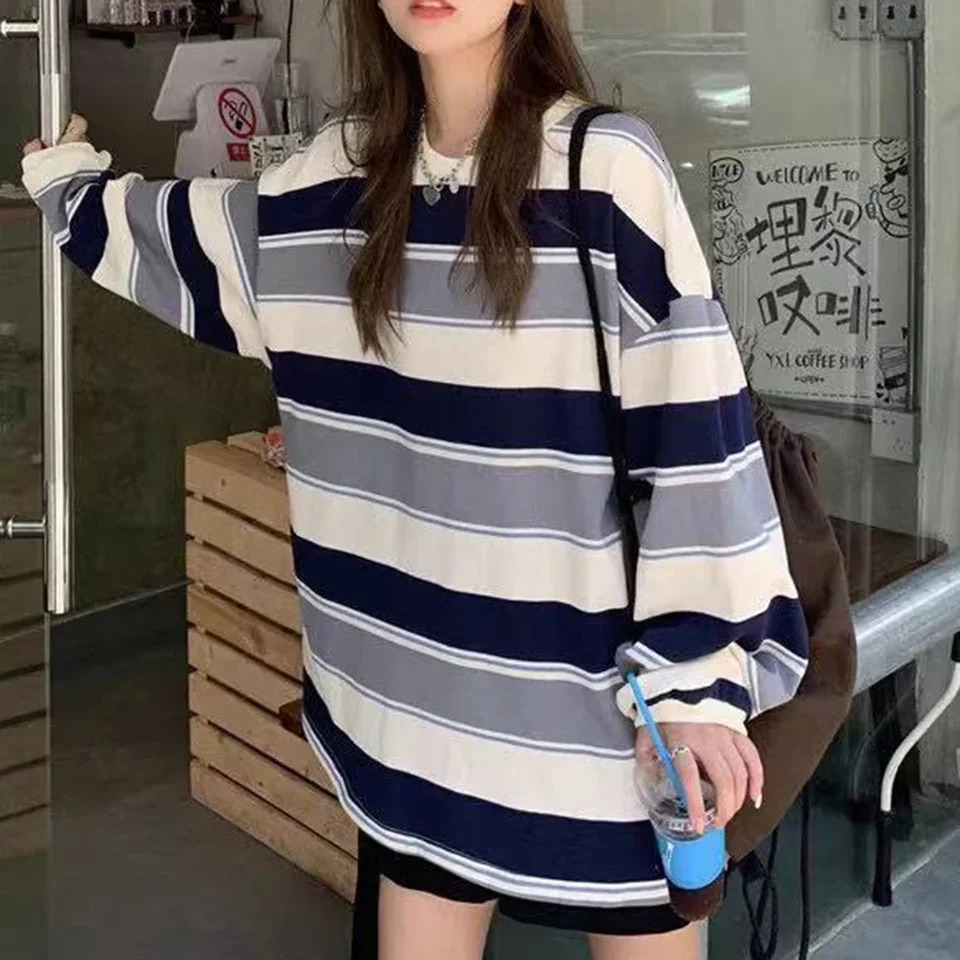 Sweatshirt Women Harajuku Pullovers Korean Fashion Couples Matching Long Sleeve 240806