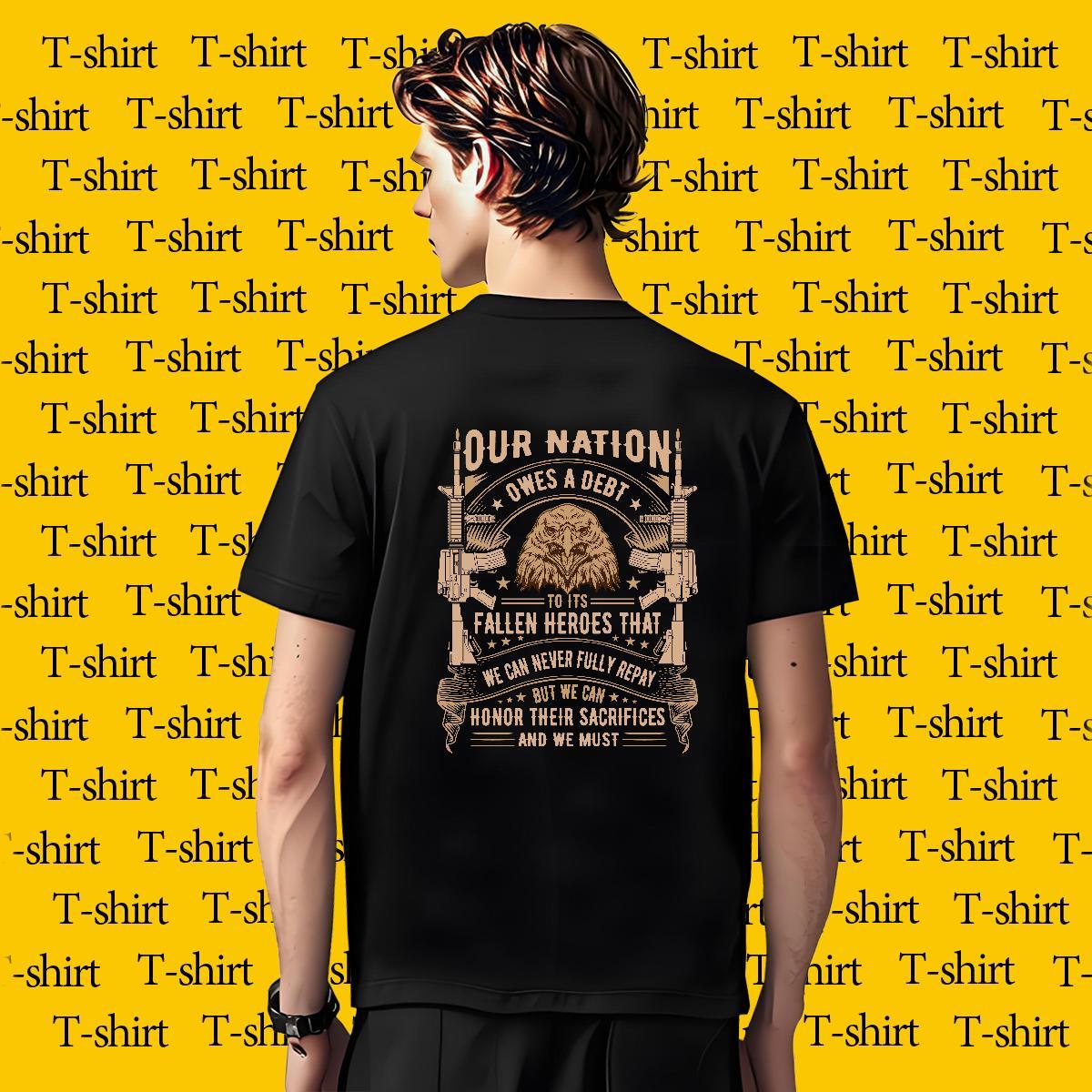 T shirt 230g Pure Cotton cool High Street Hip Hop Short Sleeve Soft Cartoon Printing L-4XL Men Clothes T-Shirt 2024 Summer Unisex Polos