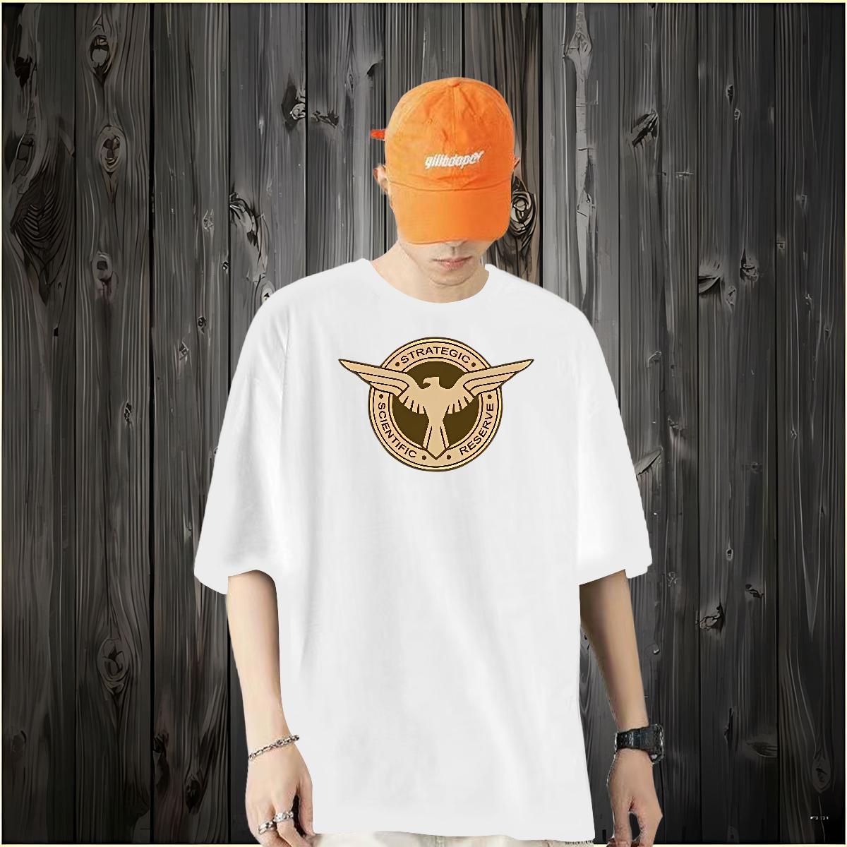 2024 DIY Mens T Shirts 230g Cotton logo Sport Tops O-Neck Short Sleeve Designer Men Tees Graphic