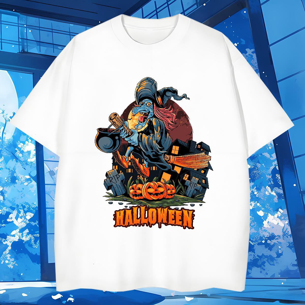 Mens T Shirts 100% Cotton 230g pumpkin Hip Hop Breathable Short Sleeve Black White Men Clothes T-Shirt Fashion Casual High Quality Tops