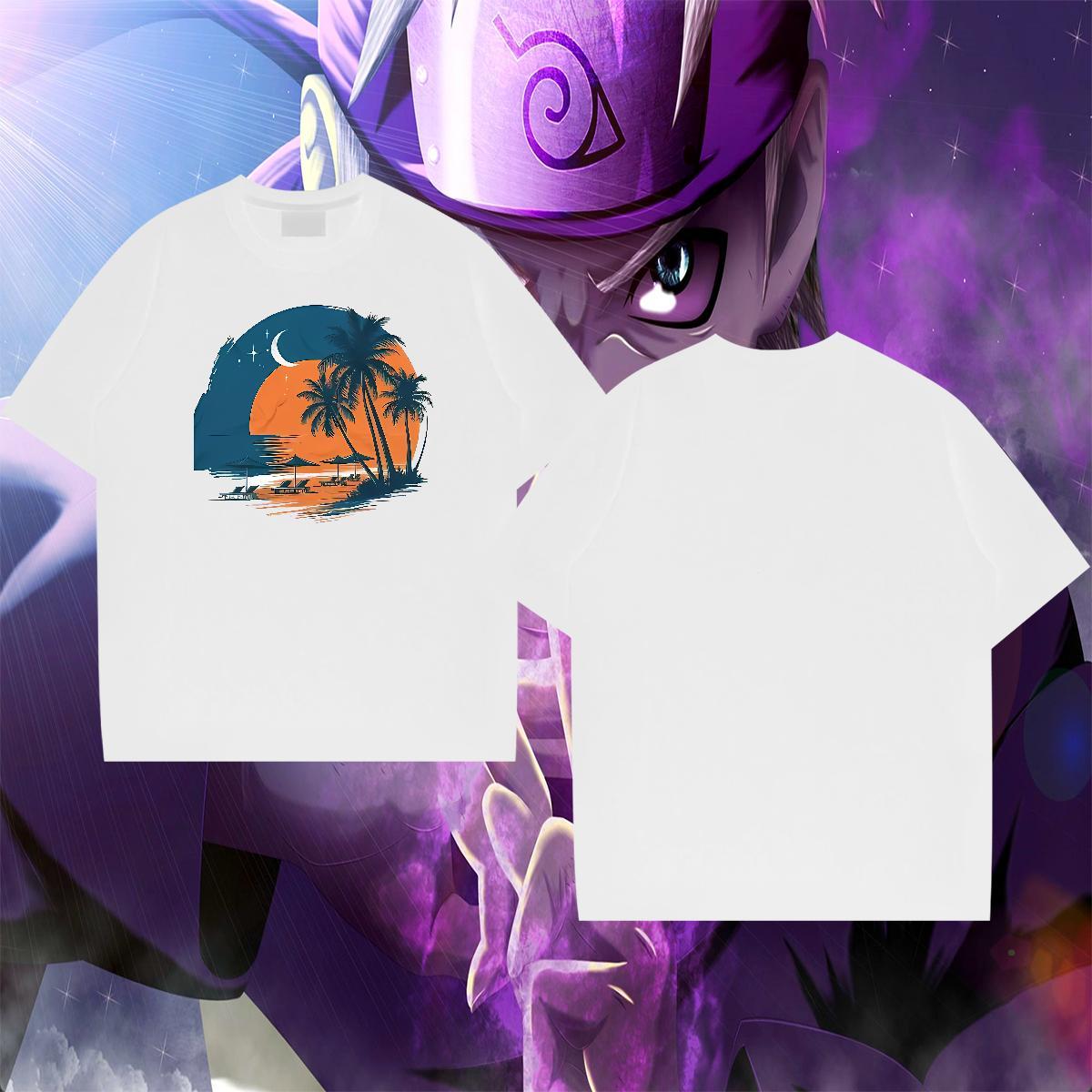 Loose Fit Tshirts 100% Cotton 230g Street beach Custom Printing Breathable 2024 Designer T Shirt For Man Clothings