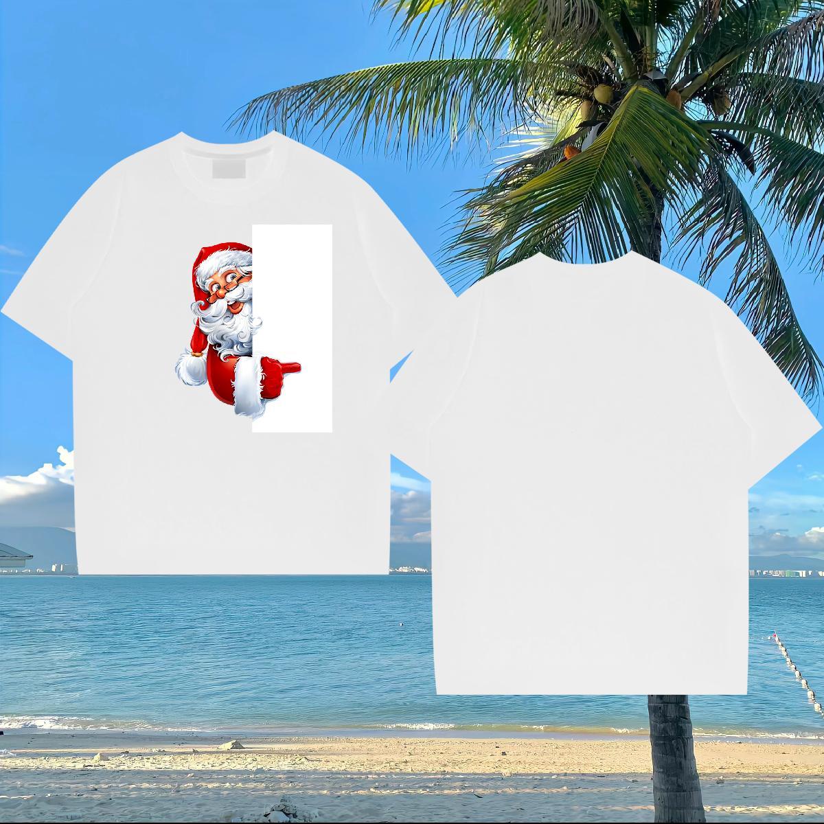 Brand T Shirt For Man 100% Cotton 230g Hip Hop Top Tees Short Sleeve Soft Loose Tshirts Floral Print