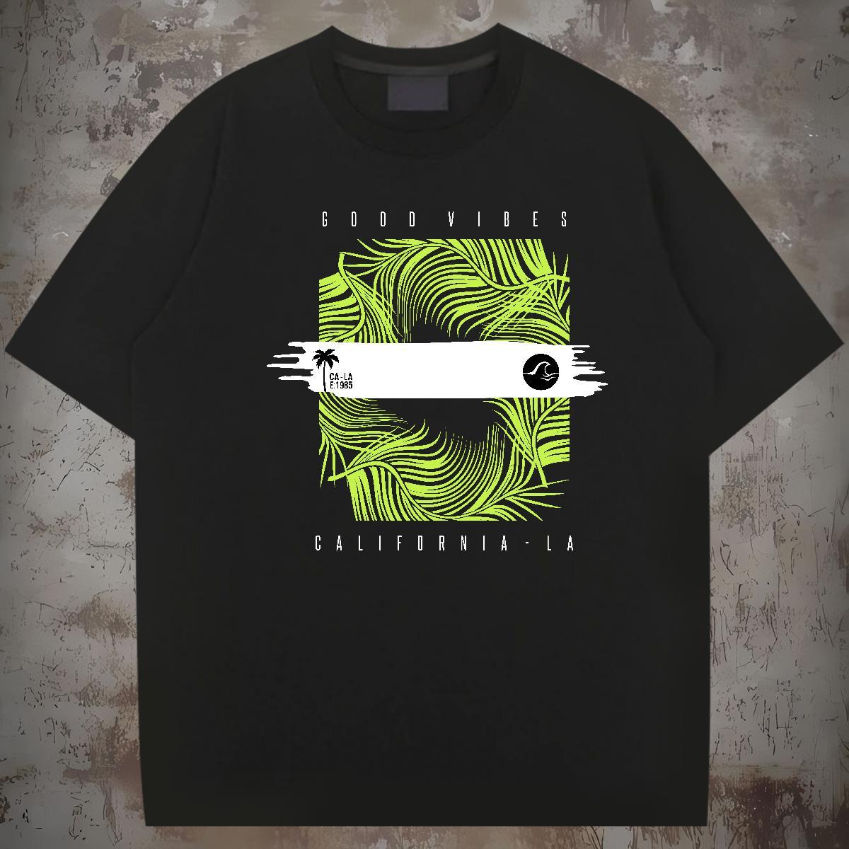 Men T Shirts 230g 100% Cotton painting Summer Casual Crew Neck Asian Size Men Tshirts Classic Free Shipping Clothes