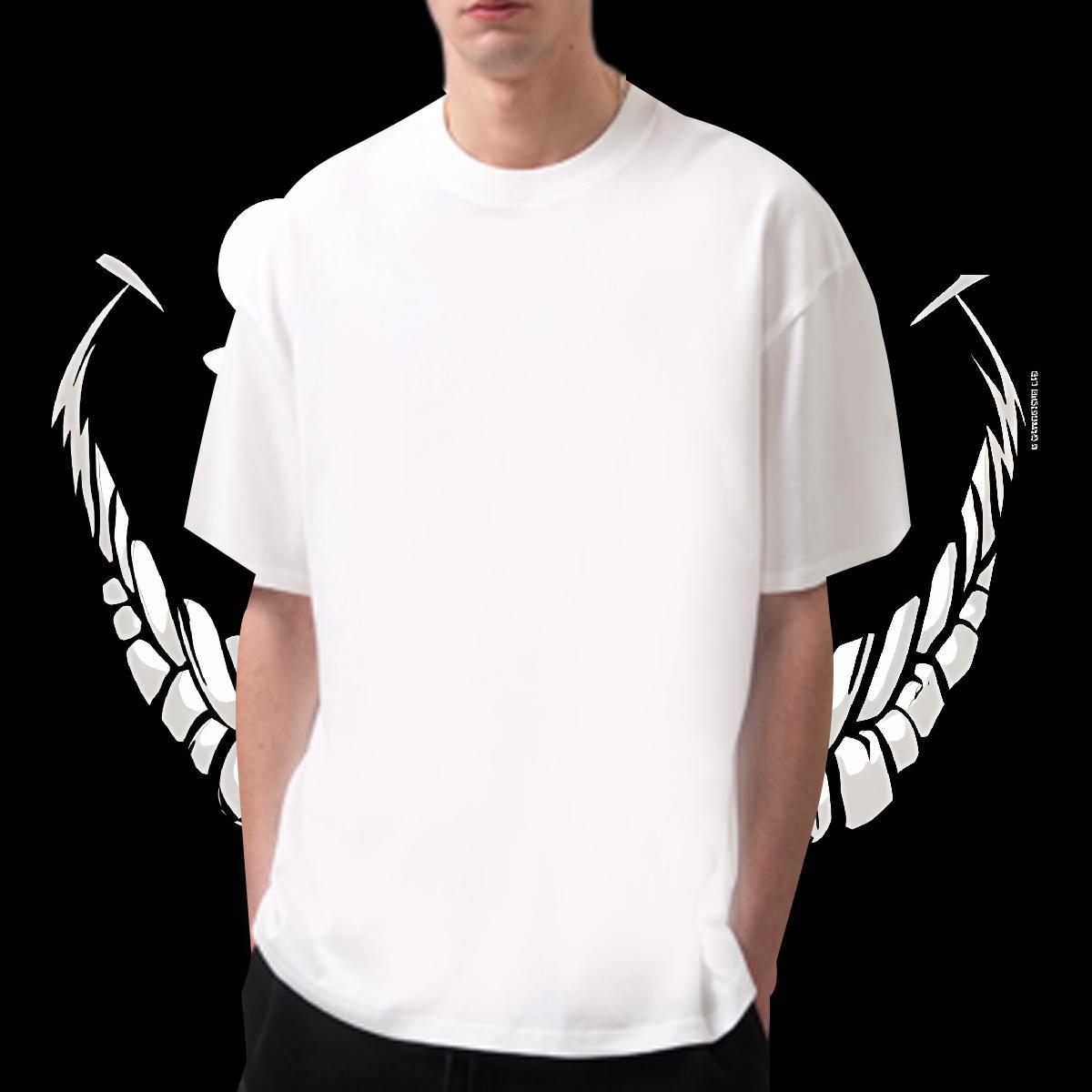 Classic Mens T Shirts 230g Cotton halloween Casual Beach Tee Shirt Crew Neck Designer Men Tees Anime Print