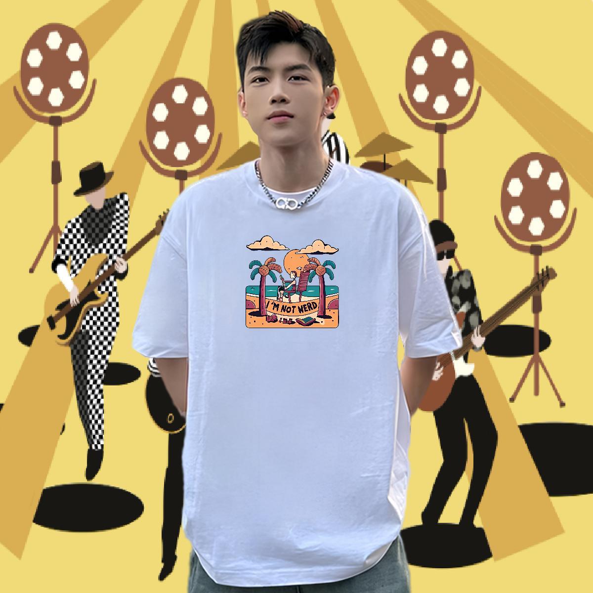 Casual New Man T Shirts 230g Pure Cotton tree Outdoor Top Tees Breathable Short Sleeve Soft Tshirt for Man Woman Asian Size