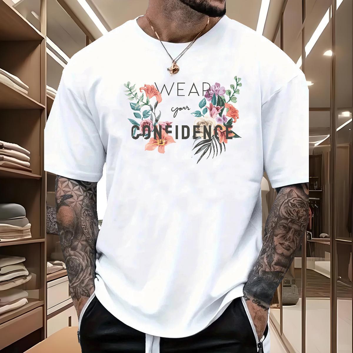 2024 Designer T-Shirts 100% Cotton 230g flower Street Casual Tee Shirt Breathable Soft High Quality Tshirt for Man Woman Anime