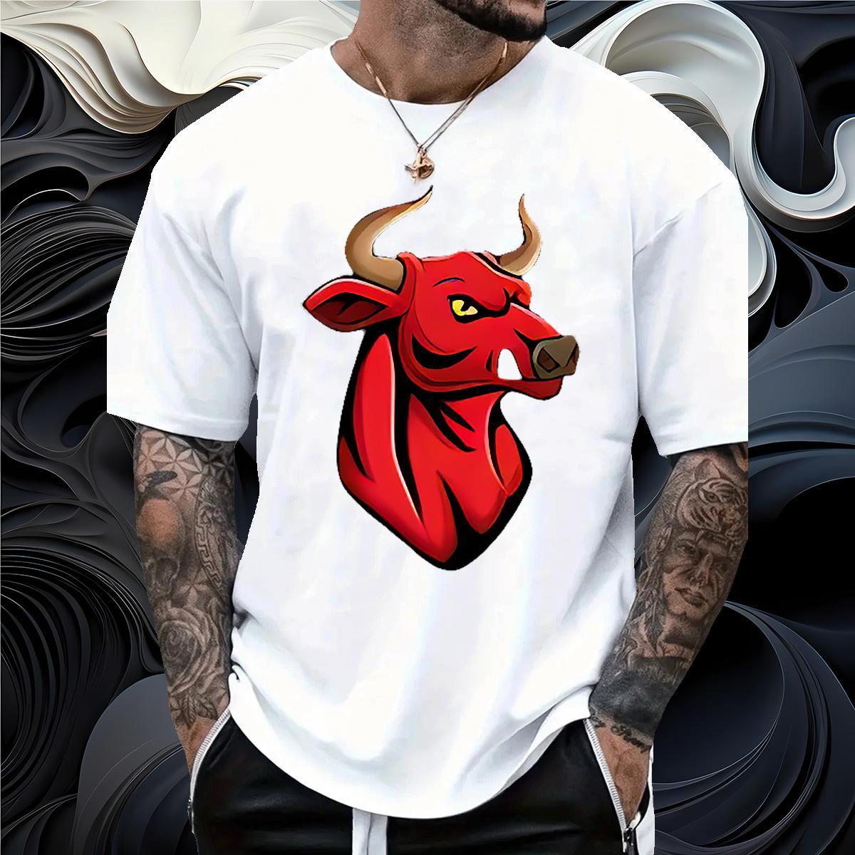 2024 New T Shirts Men 230g 100% Cotton Casual Beach Clothings Breathable Short Sleeve Brand Tshirt for Man Woman Cartoon Printing L-4XL