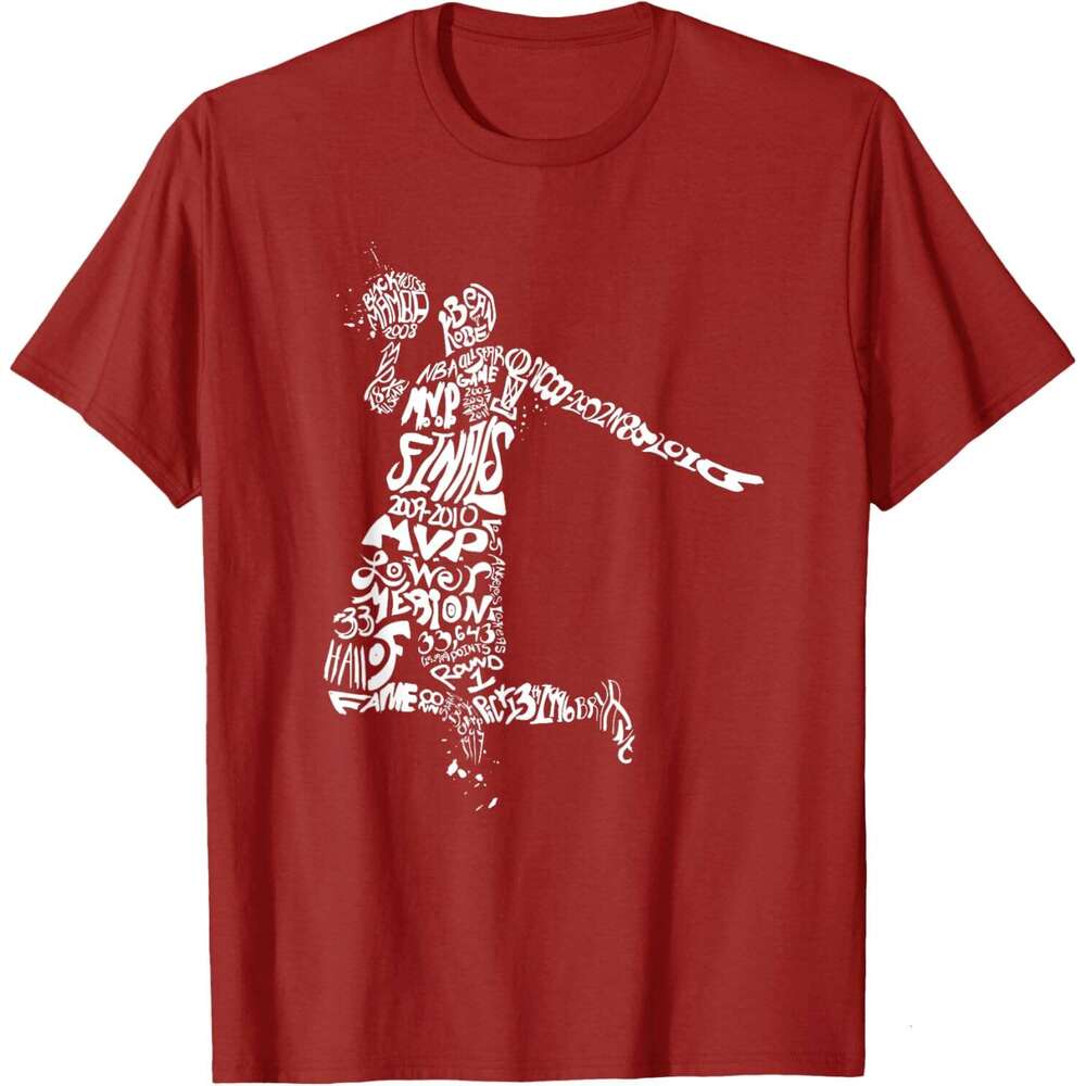 T shirt Mens Vintage Basketball Player Birthday Gifts Men Boys T-Shirt shirts tshirt graphic tee Casual tops summer clothes Short sleeve Free shipping
