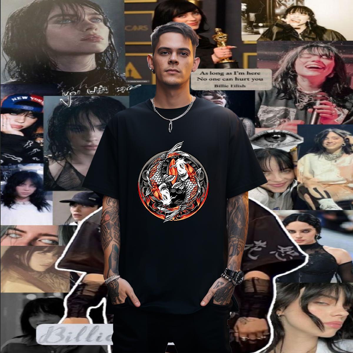 New Designer T Shirt For Man 230g 100% Cotton Daily Outfit Tops Shirt Breathable Short Sleeve Popular Tshirt for Man Woman Custom Print Oversized