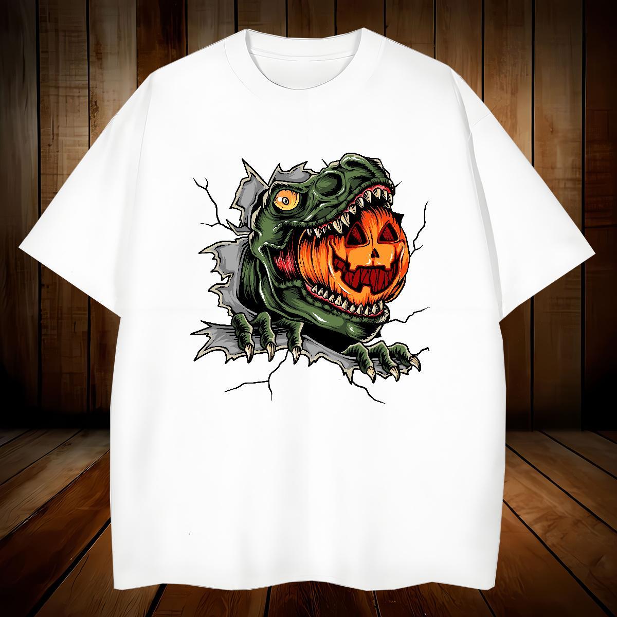 Classic Couples T Shirts 230g Cotton pumpkin Men T Shirts Sport Breathable Soft Anime Print Customized Top Tees