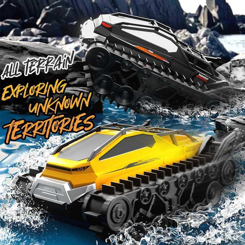 JJRC Q183 amphibious 2.4G waterproof remote control truck climbing off-road vehicle RC car toy childrens gift Free shipping