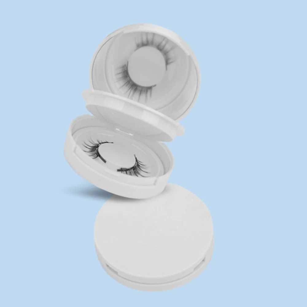1 pair of magnetic false eyelashes 3D makeup eyelash extension tool eyelash sticker cosmetics natural mink false eyelashes without glue W240803