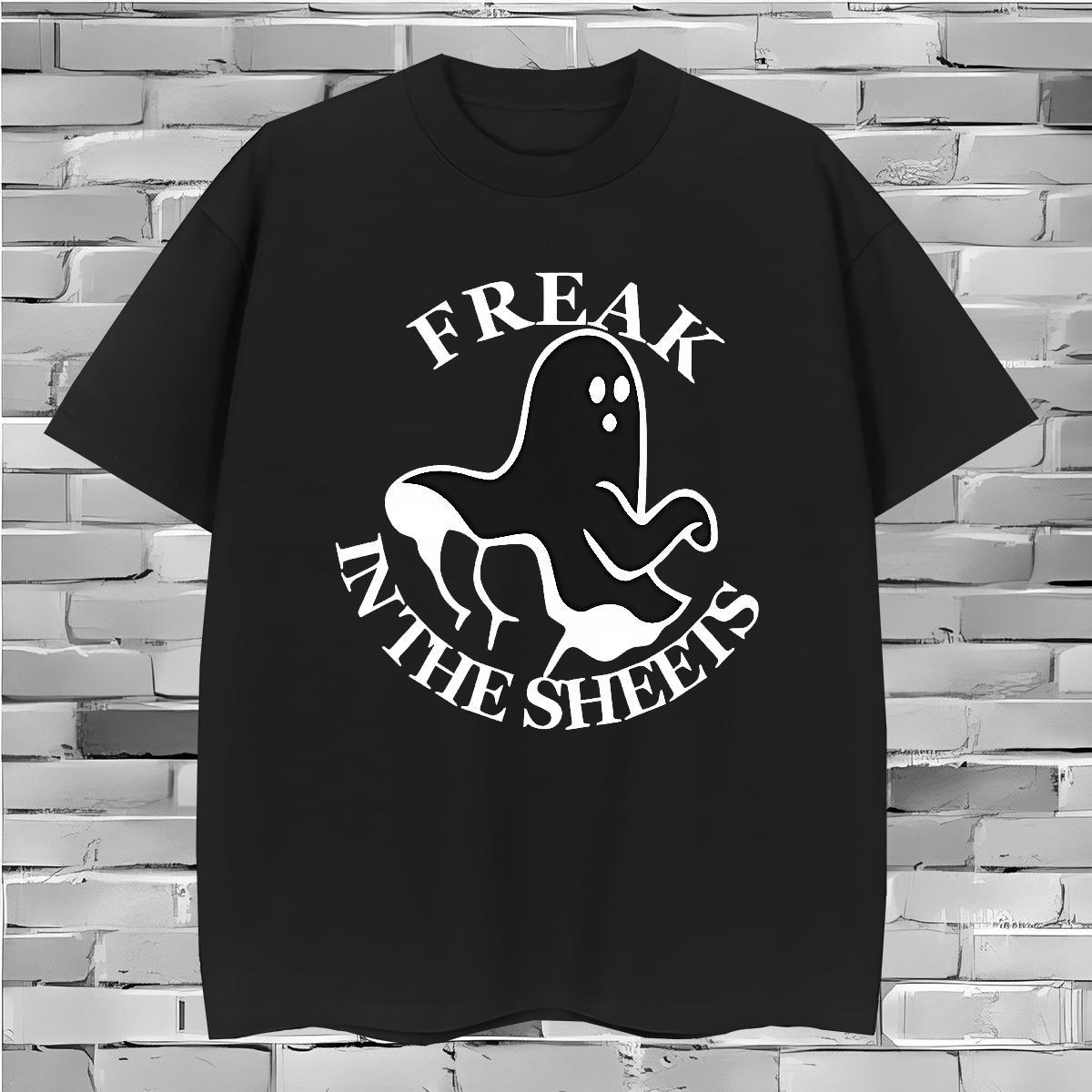 2024 DIY T shirt 230g Pure Cotton halloween Hip Hop Clothes Breathable Soft Cool Design Couples T Shirts White Plus Size