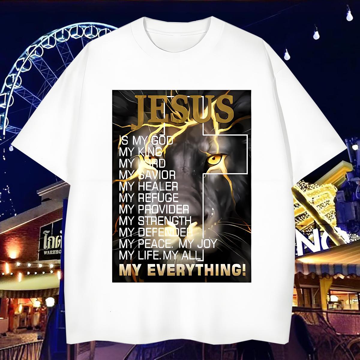 T shirt 230g Cotton Anime Printing Street Pure Cotton Custom Printed Couples T Shirts 2024 Summer Unisex Top Tees