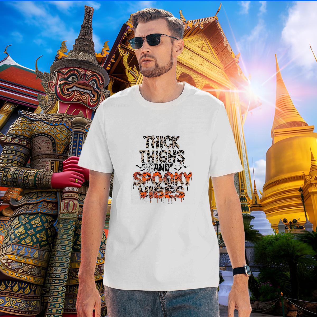 Soft Tshirt for Man Woman 230g Pure Cotton sppider web T Shirt For Man High Street Hip Hop Breathable Soft Oversized 3XL 4XL Classic Casual Tee Shirt