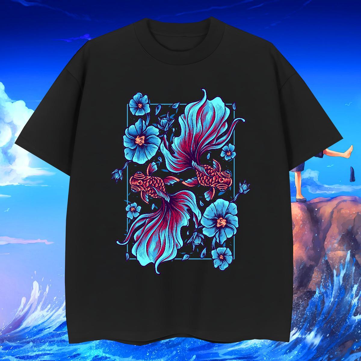 Man T Shirts 230g Cotton Street Casual O Neck Short Sleeves Black Oversized Mens Tshirts 2024 New Classic Tees