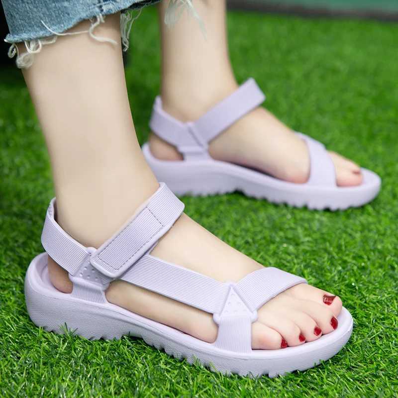High Quality Womens Sandals Fashion Trend Anti-slip Wear-resistant Lightweoght EVA Flat Sandals for Women Outdoor Beach Shoes for Women T241227