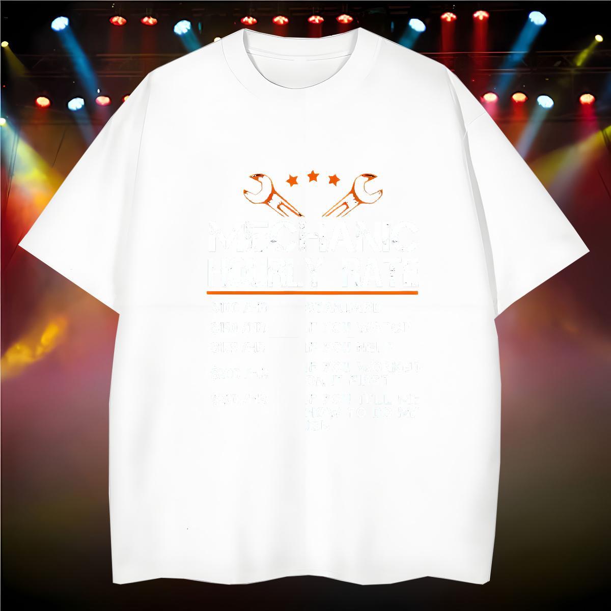 Casual New T Shirt For Man letter Top Tees 230g Pure Cotton High Street Hip Hop Cool Oversized Round Neck Short Sleeve Men Tees