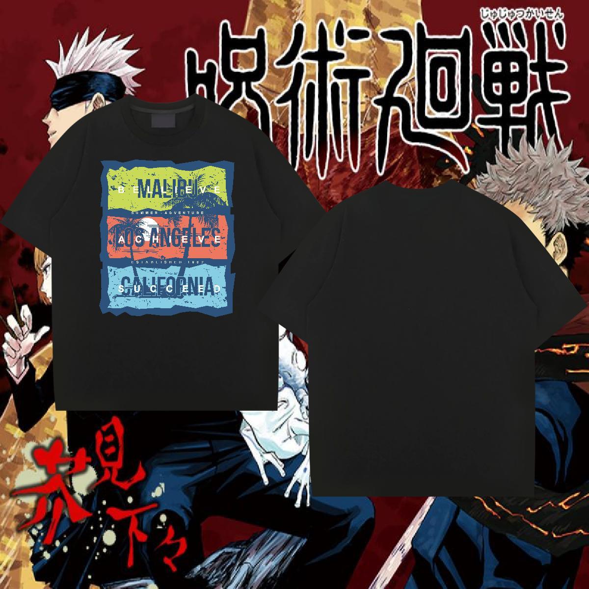 Fashion Casual T Shirts Men 230g Cotton tree Sport Tees Shirts Crew Neck Breathable Classic Men Tshirts Custom Printed