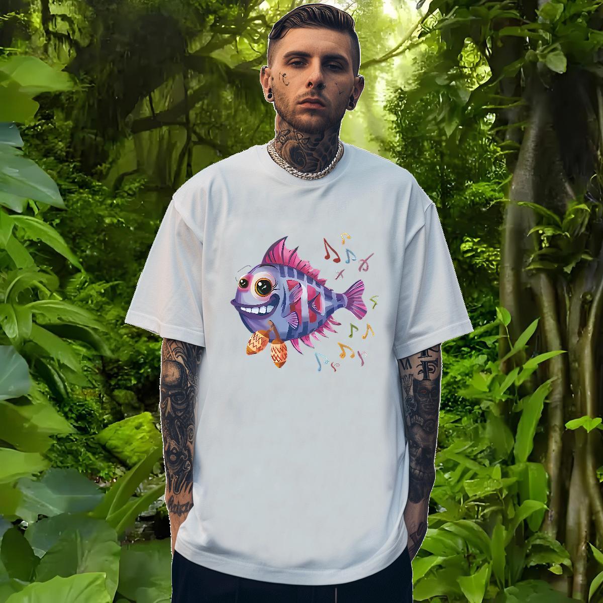 2024 Designer T-Shirts for Men 100% Cotton 230g Outdoor Tee Shirt Short Sleeve O-Neck Loose Couples T Shirts White Plus Size