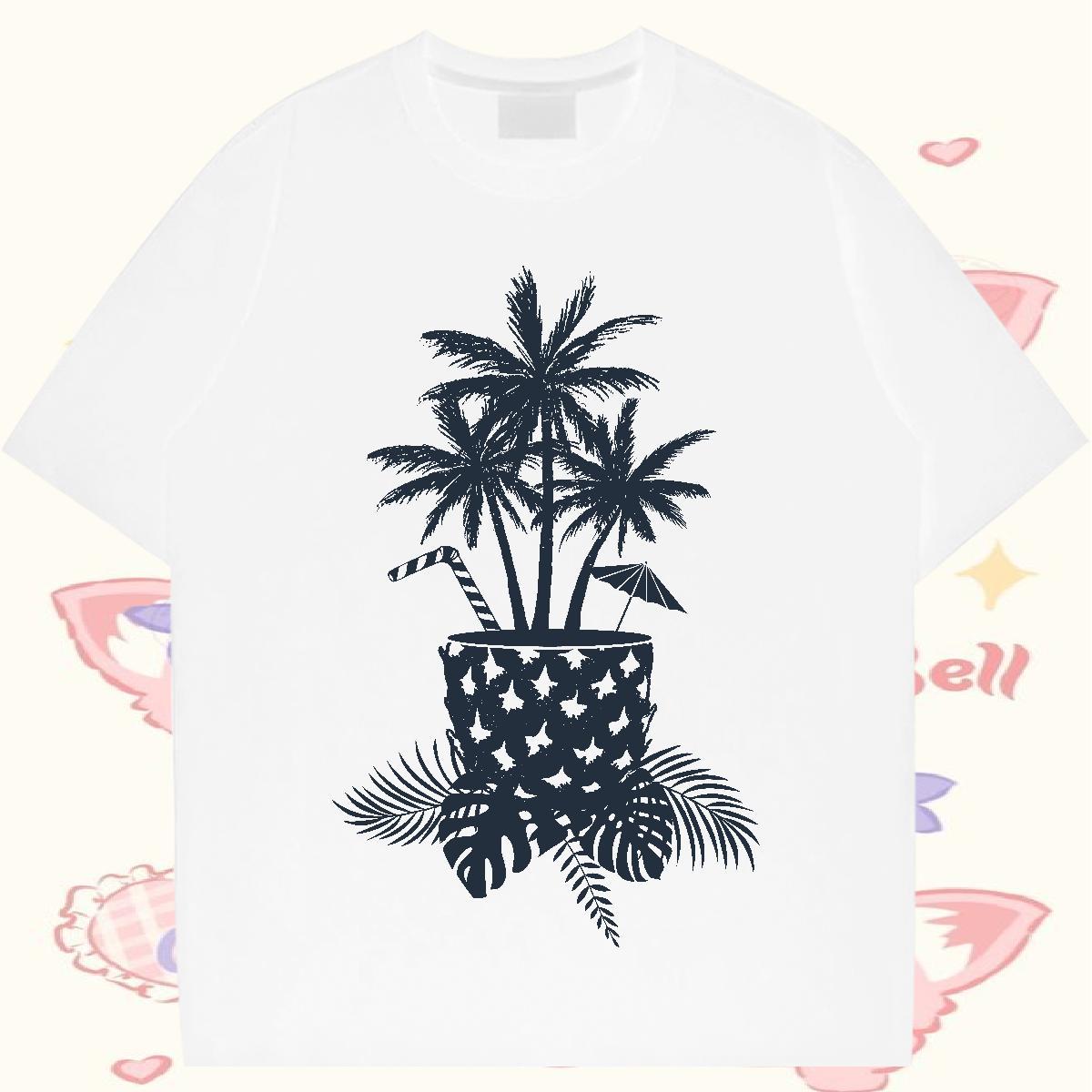 Casual New T Shirts Men 230g 100% Cotton tree Hip Hop Tshirts Short Sleeve O-Neck TOP Quality Mens Tshirts Oversized 3XL 4XL