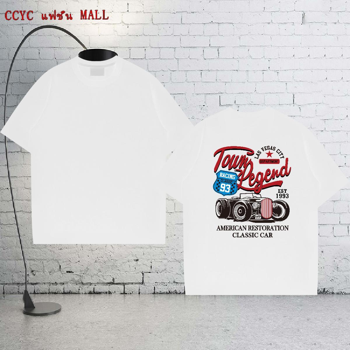 Stylist Men T Shirts car Clothes 230g Pure Cotton Anime Printing Street Unisex DIY Logo Oversized Round Neck Short Sleeve Tshirt for Man Woman