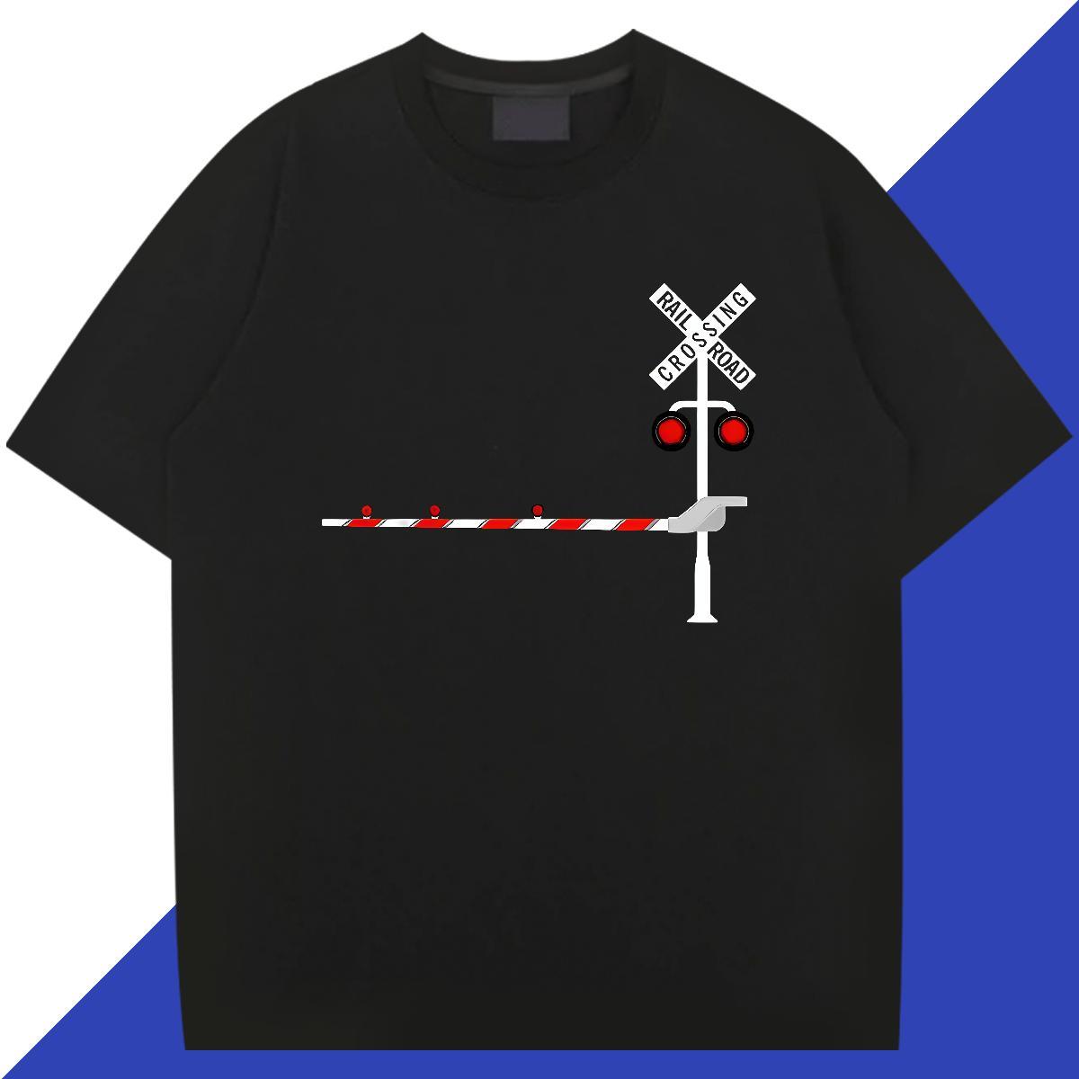 2024 DIY Men T Shirts 230g 100% Cotton halloween Street Wear Tops Shirt Breathable Crew Neck Classic Mens Tshirts DIY Anime