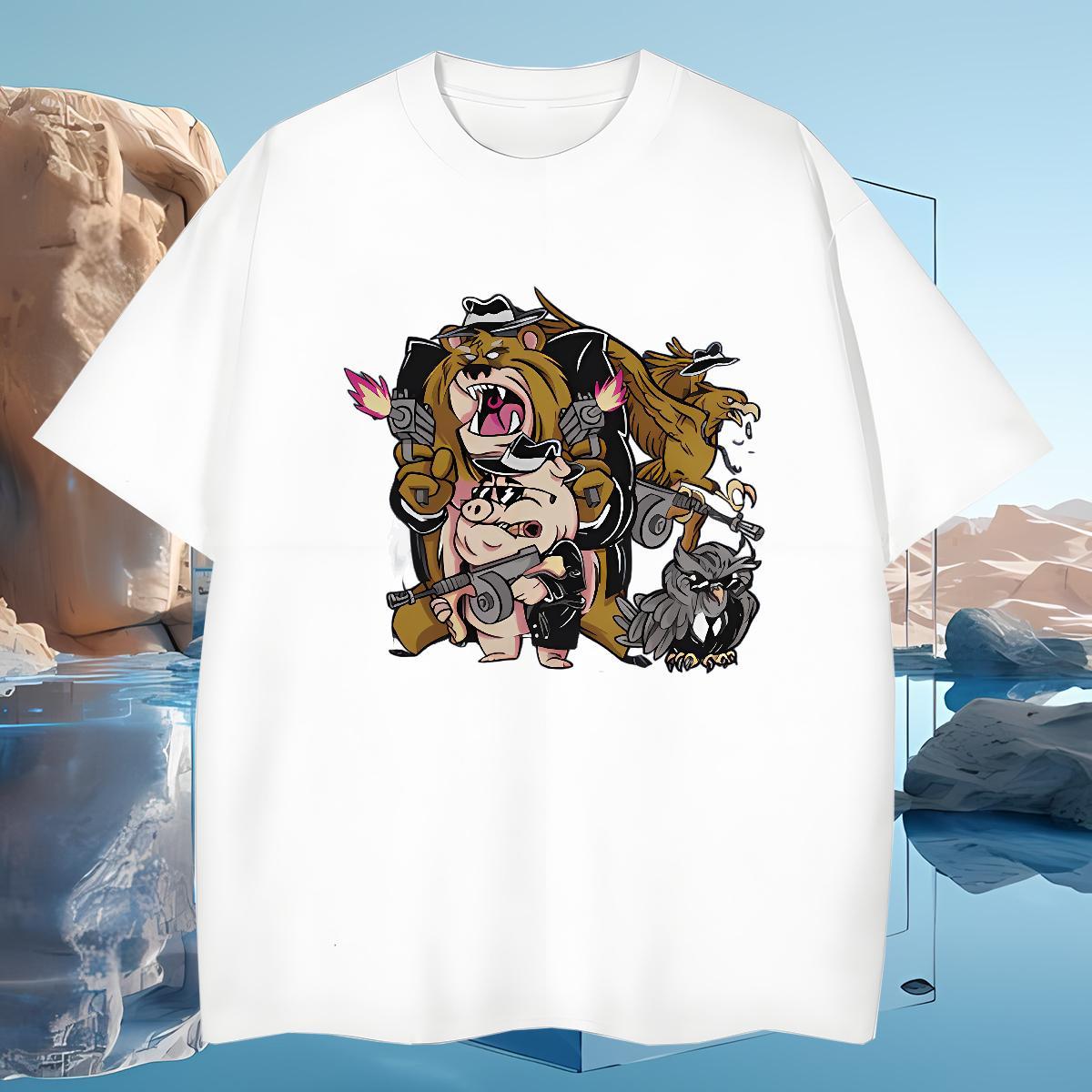 T Shirt For Man 100% Cotton 230g Casual Daily Wear Breathable Soft Custom Printing Tshirt for Man Woman 2024 Summer Free Shipping Tee Shirt