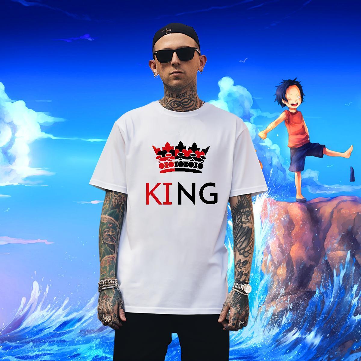 Loose Tshirts 230g Cotton Street Casual letter Asian Size Breathable New Designer T-Shirts for Men Tees Shirts