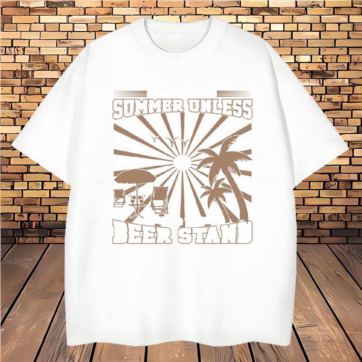 Mens T Shirts 230g 100% Cotton tree Casual Beach O-Neck Short Sleeve Oversized 4XL Couples T Shirts 2024 DIY Designer Tops Shirt